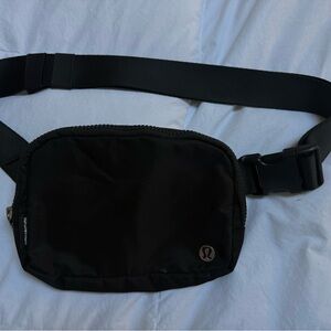 lululemon athletica Classic Black Belt Bag